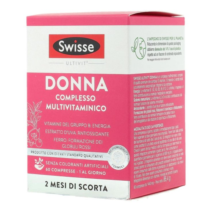 SWISSE MULTIVIT DONNA 60CPR
