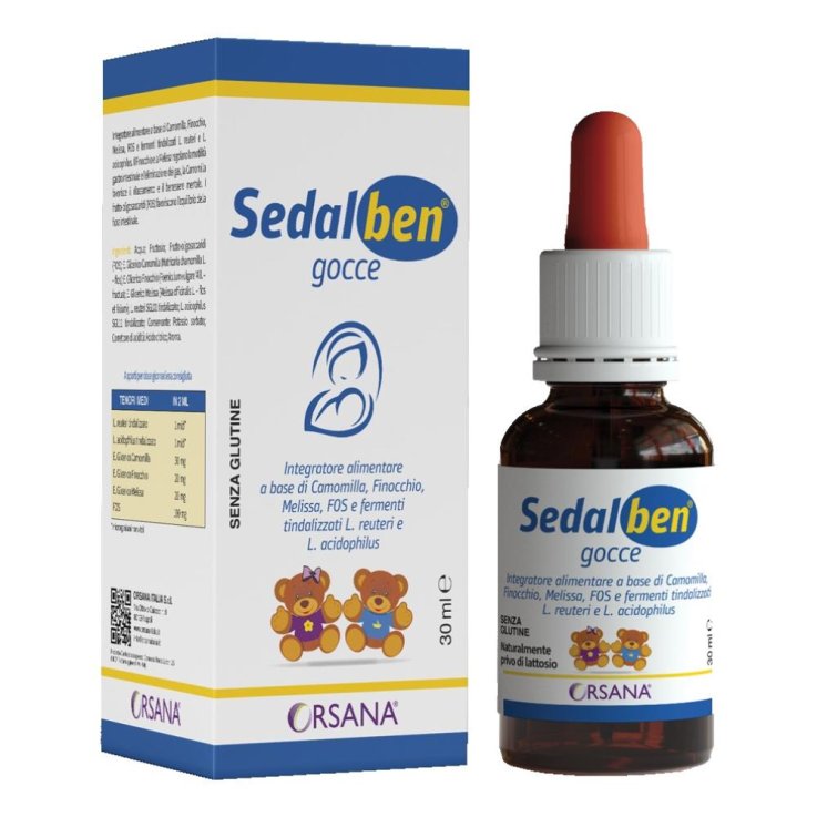 SEDALBEN GOCCE 30ML FRUTTI BOS