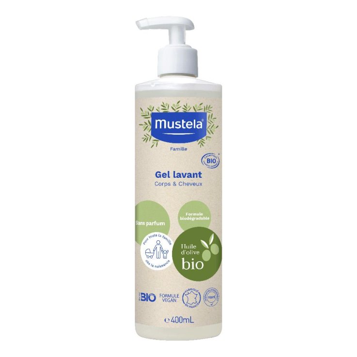 MUSTELA GEL DETERGENTE BIO 400ML