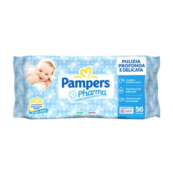 PAMPERS PHARMA SALVIETTE 56PZ