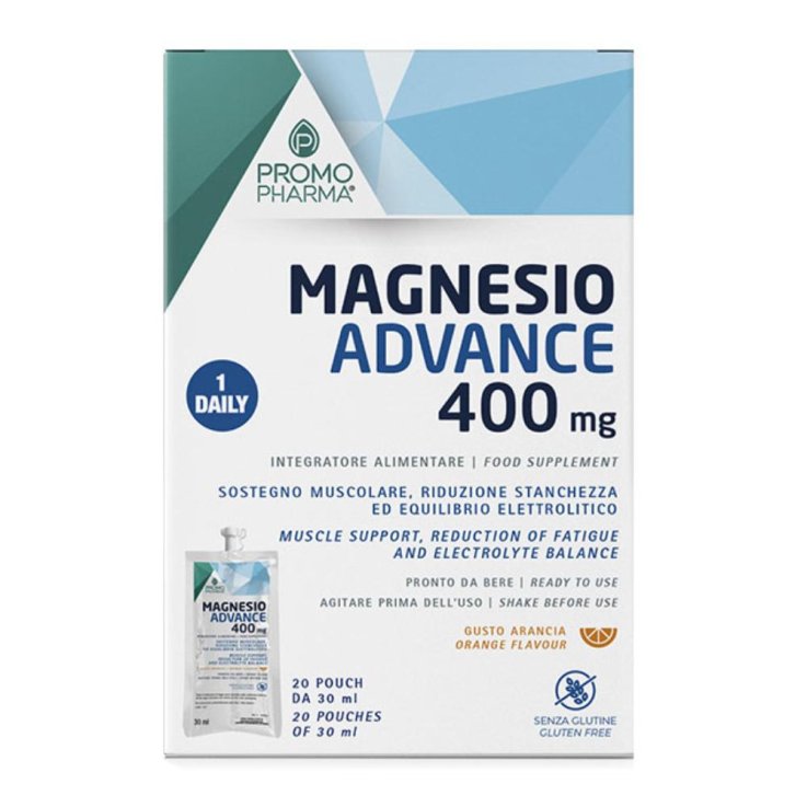MAGNESIO ADVANCE 400MG 20STICK O