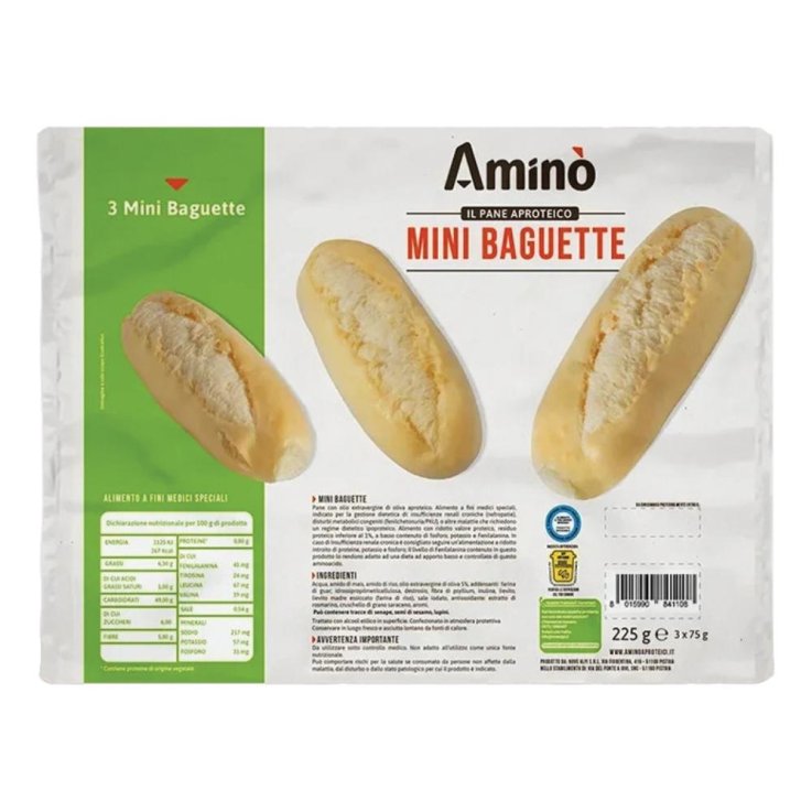 AMINO' MINI BAGUETTE 3X50GR