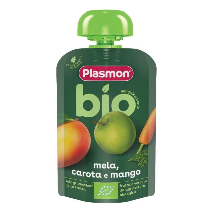 PLASMON MELA/CAROT/MANGO BIO POU