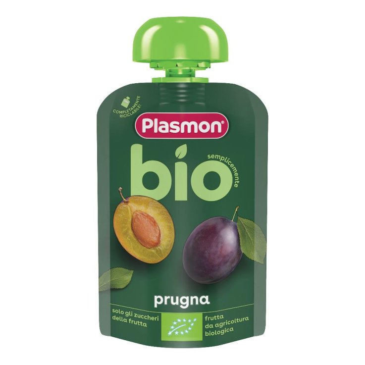 PLASMON PRUGNA BIO POUCHES 100GR