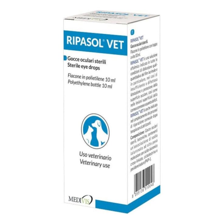RIPASOL VET SOLUZIONE OFT 10ML